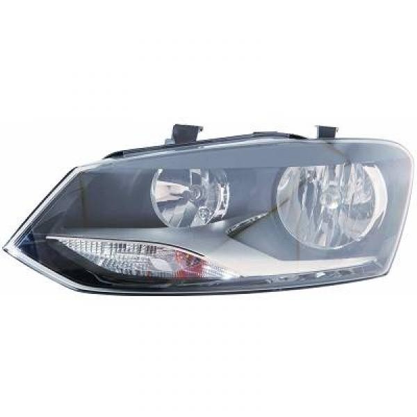 Koplamp links POLO 09->> TYC H7+H7