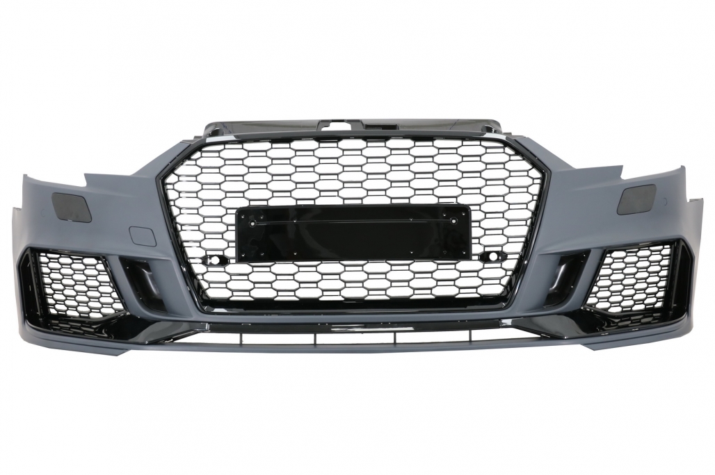 Voorbumper Audi A3 8V 2015-2018 RS3-Look Hatchback & Sportback PDC
