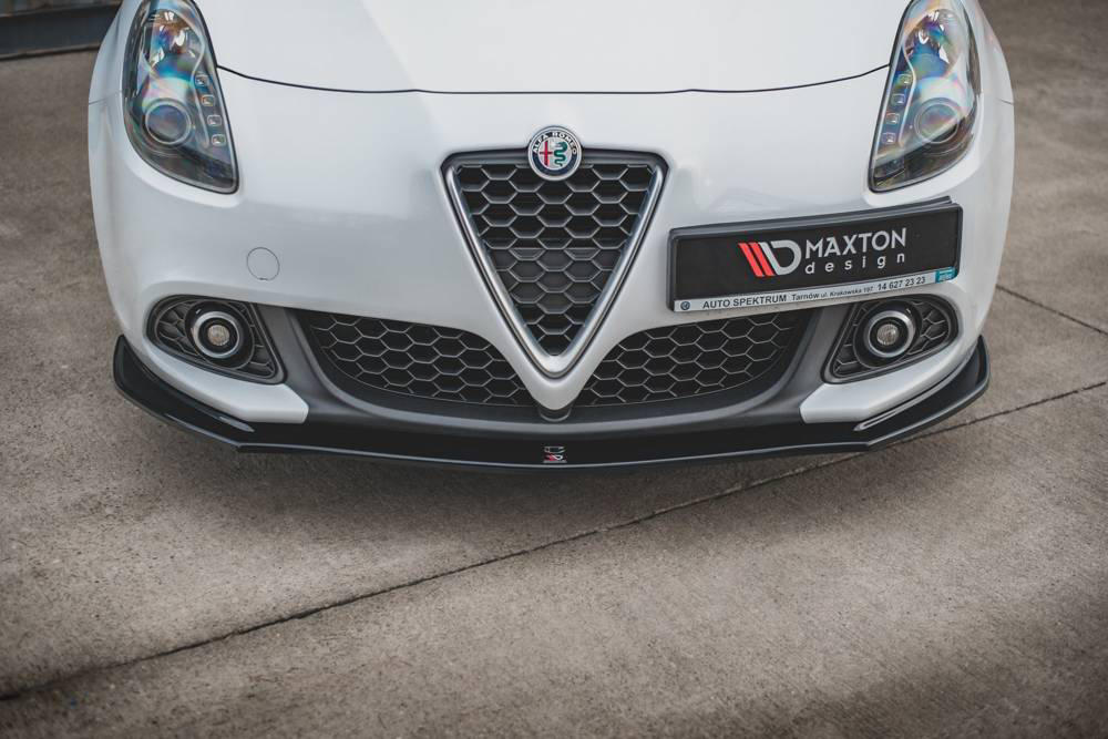 Voorspoiler Alfa Romeo Giulietta Facelift Glanzend Zwart V.2