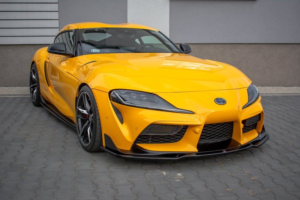 Zijskirts Toyota Supra MK5 Maxton Glans Zwart