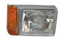 koplamp, oranje knipperlicht, elektr verstelb, links Fiat Panda,