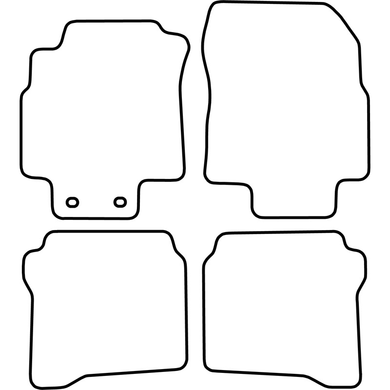 Automatten Velours  Nissan Primera 2002-2008
