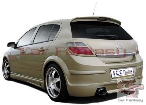 Achterlichtspoilers Opel Astra H 5drs 9/03-...