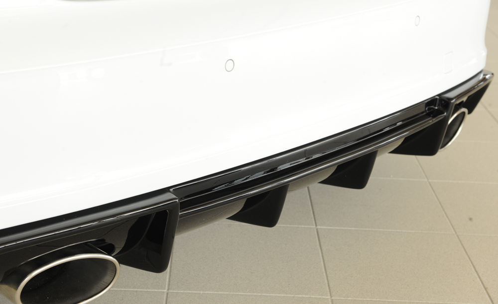 Achteraanzet RS Glossy black Rieger Audi A3 8V 3deurs/Sportback