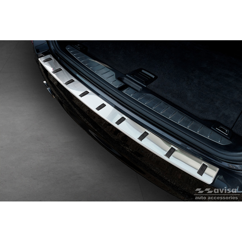 RVS Achterbumperprotector  BMW 5-Serie (F11) Touring 2011-2013 & Facelift 2013-2017 'STRONG EDITION'
