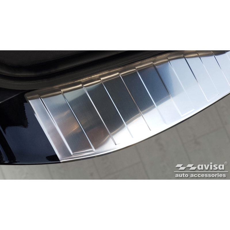 RVS Achterbumperprotector  Ford Mondeo Wagon FL 2010-2014 'Ribs'