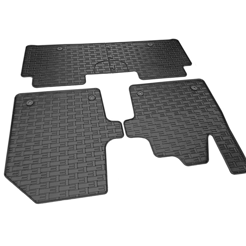 Rubber matten  Kia EV6 2021- (3-delig + montagesysteem)