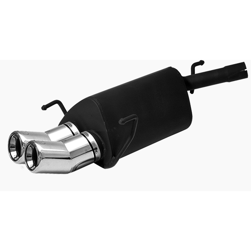 Sportuitlaat  Opel Corsa C HB 1.0i 12V 44kW/1.2i 16V 59kW/1.4i 16V 66kW/1.3 CDTi 51kW/1.7 Di 48/55kW/1.7 CDTi 74kW/1.8i GSi 92kW 2001-2006 2x 80mm