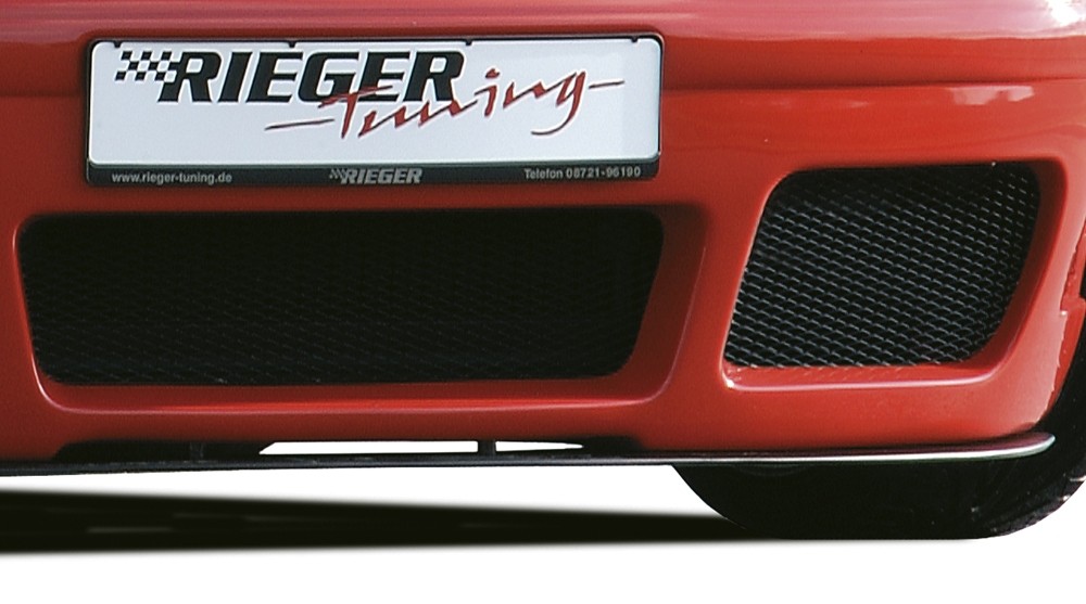 Spoilerzwaard Carbon voor Voorbumper RS-4-Look VW Golf IV Rieger