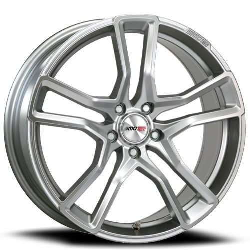 Motec Diamond High Gloss Silver 8x18 5x112 ET35 Velgen