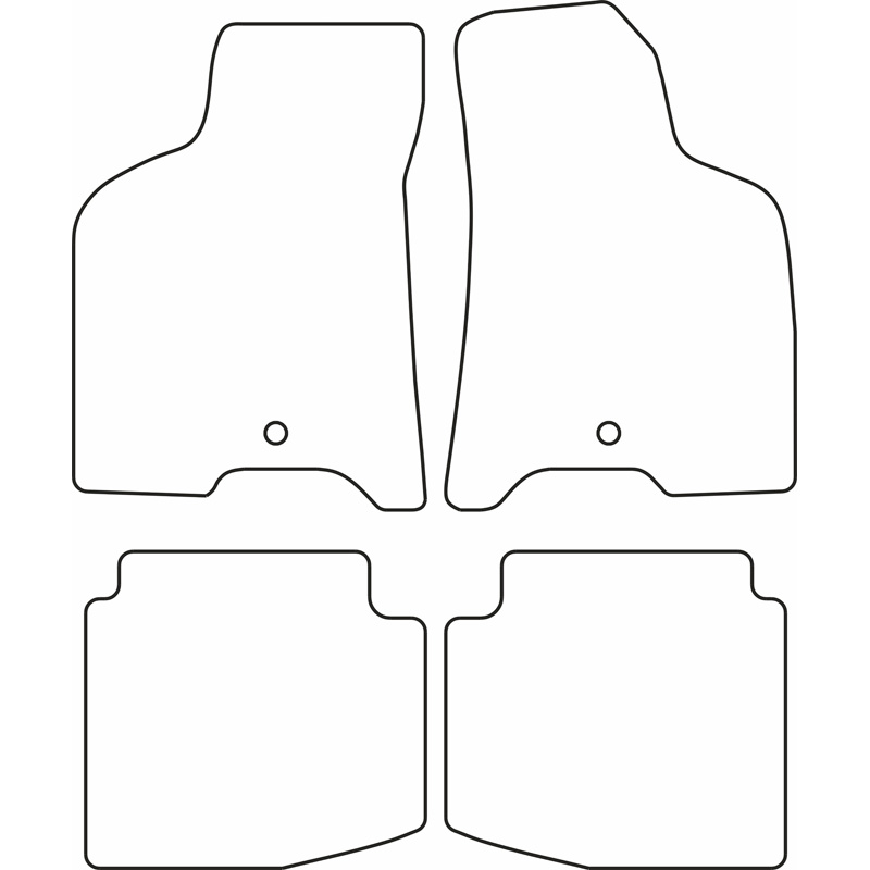 Automatten VW Lupo 99-