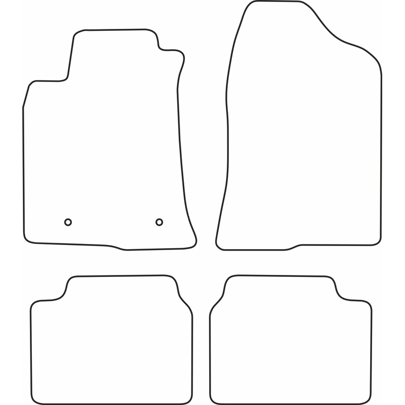 Automatten Toyota Avensis 05-