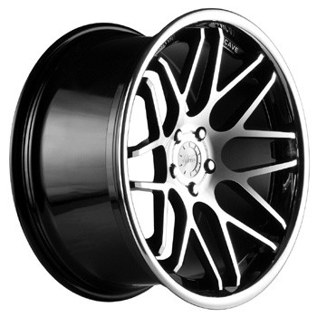 VERTINI MAGIC CONCAVE INOX BLACK MACHINED FACE 9,5x22 5x120