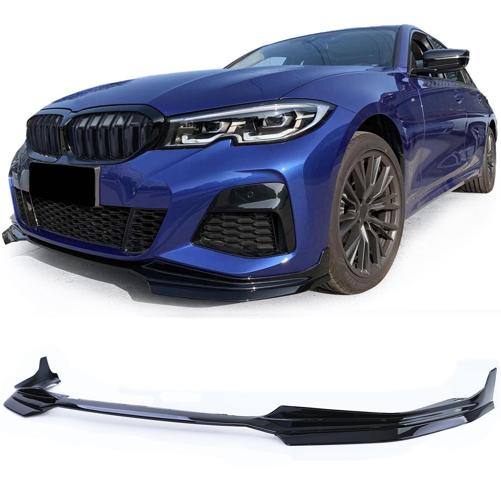 Bodykit BMW 3 Serie G20 Glans Zwart Look M-Pakket