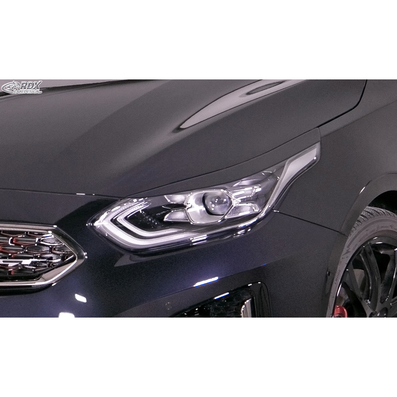 Koplampspoilers  Kia Ceed (CD) & ProCeed (CD) 2018- (ABS)