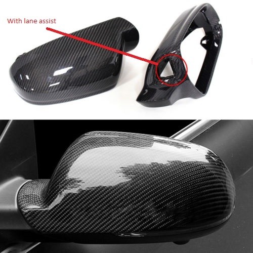 Spiegelkappen Audi A4 B8.5 2013-2016 Carbon Lane Assist