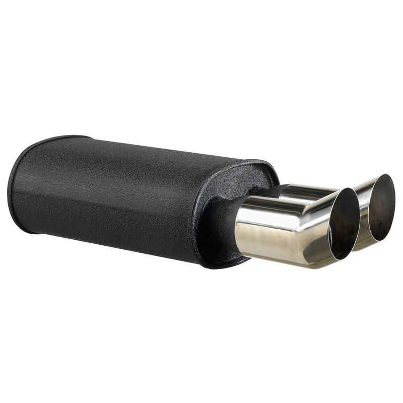 Einddemper 2x76mm DTM (conn. 2.5"")