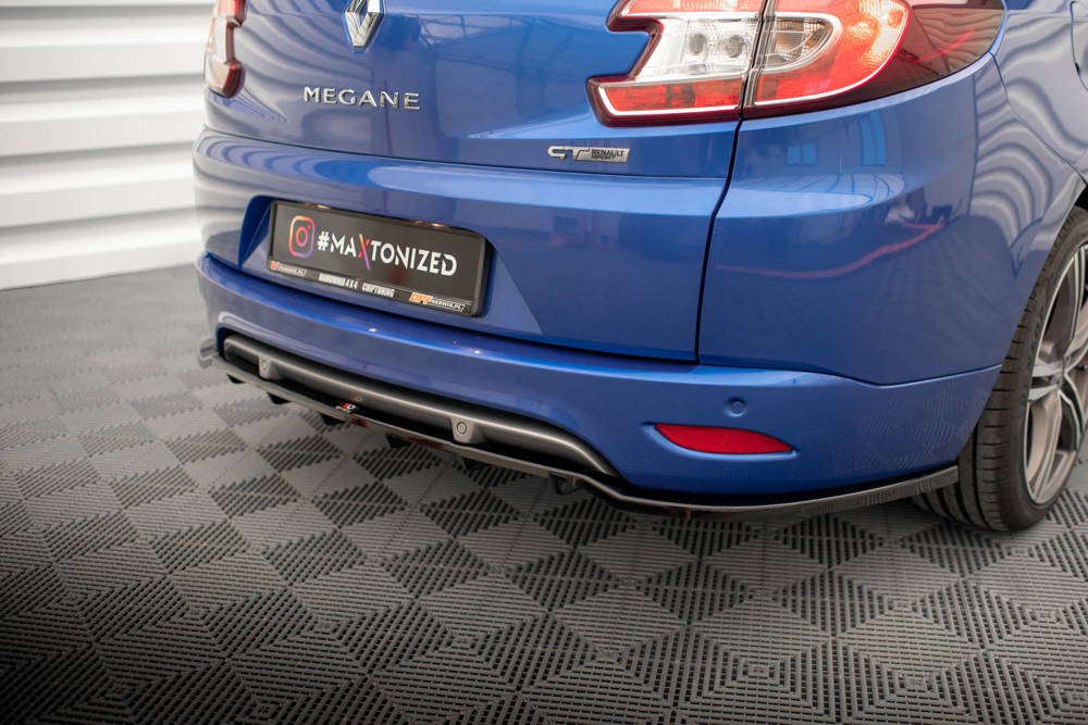 Diffuser Renault Megane GT Line Grandtour FL Maxton Glans Zwart