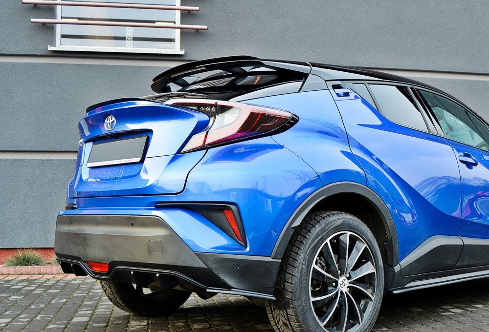 spoileropzetstuk Toyota C-HR V.2 Glans Zwart Maxton