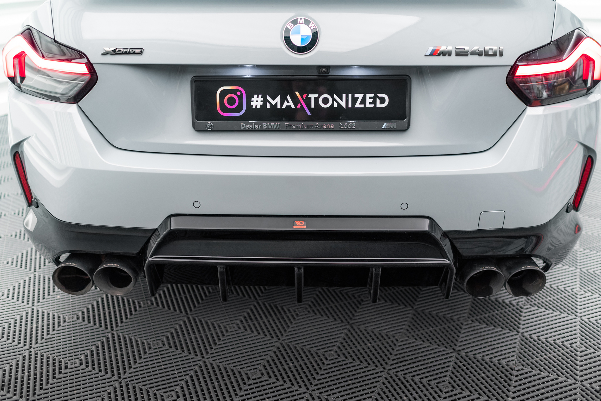 Achterdiffuser BMW M240i Coupe G42