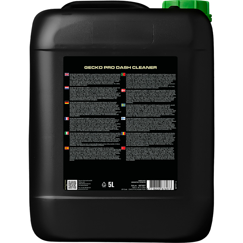 Gecko Dashboardreiniger 5 liter (697)