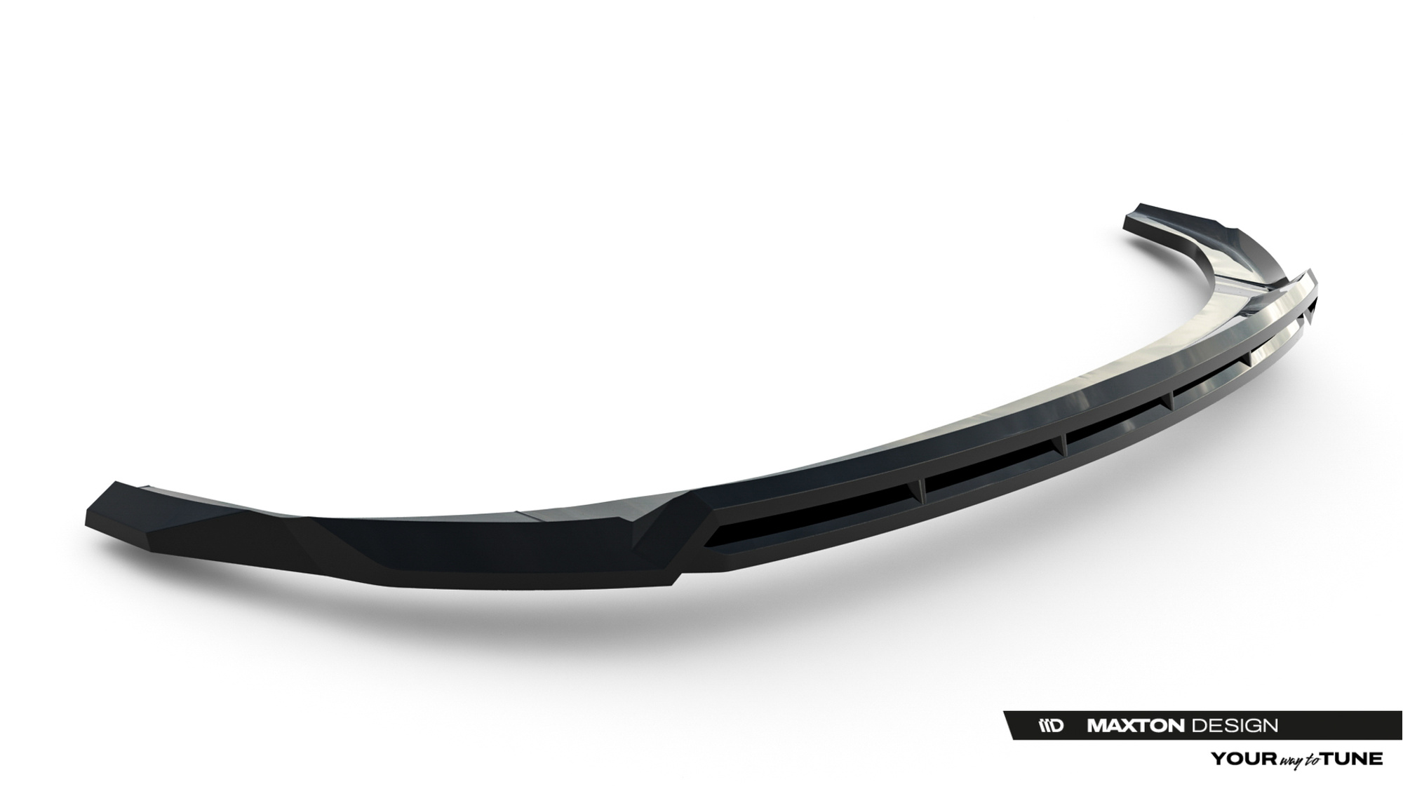 Voorspoiler Hyundai Tucson N-Line Mk4 Facelift Glans Zwart Maxton