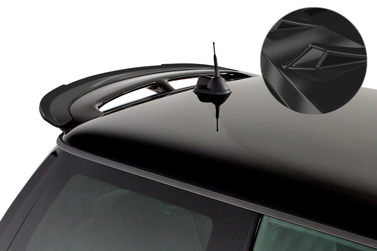 Achterspoiler Mini R56 John Cooper Works (09/2006‑11/2013) Glans Zwart – CSR Automotive / Maxton Design