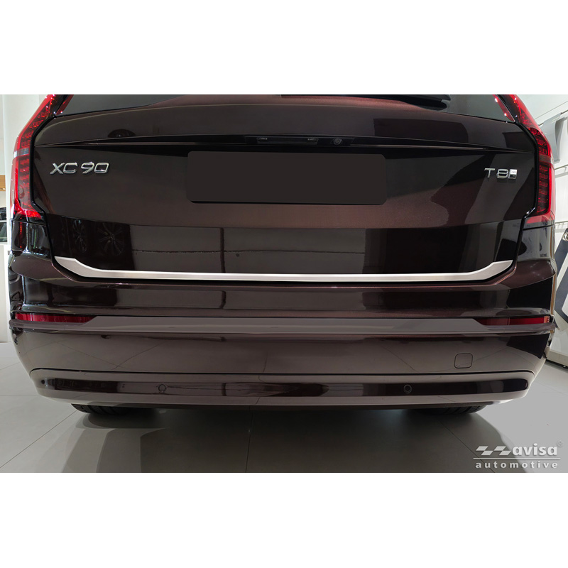 Avisa Geborsteld RVS Kofferbak Sierlijst  Volvo XC90 II 2015-19, Facelift 2019-2024 & Facelift 2024-
