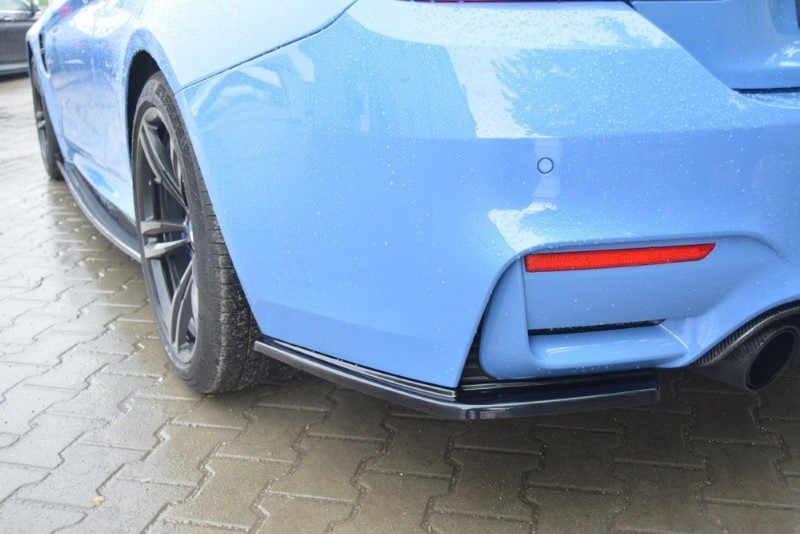 Achterzij Spoilers BMW M4 F82 Glanzend Zwart