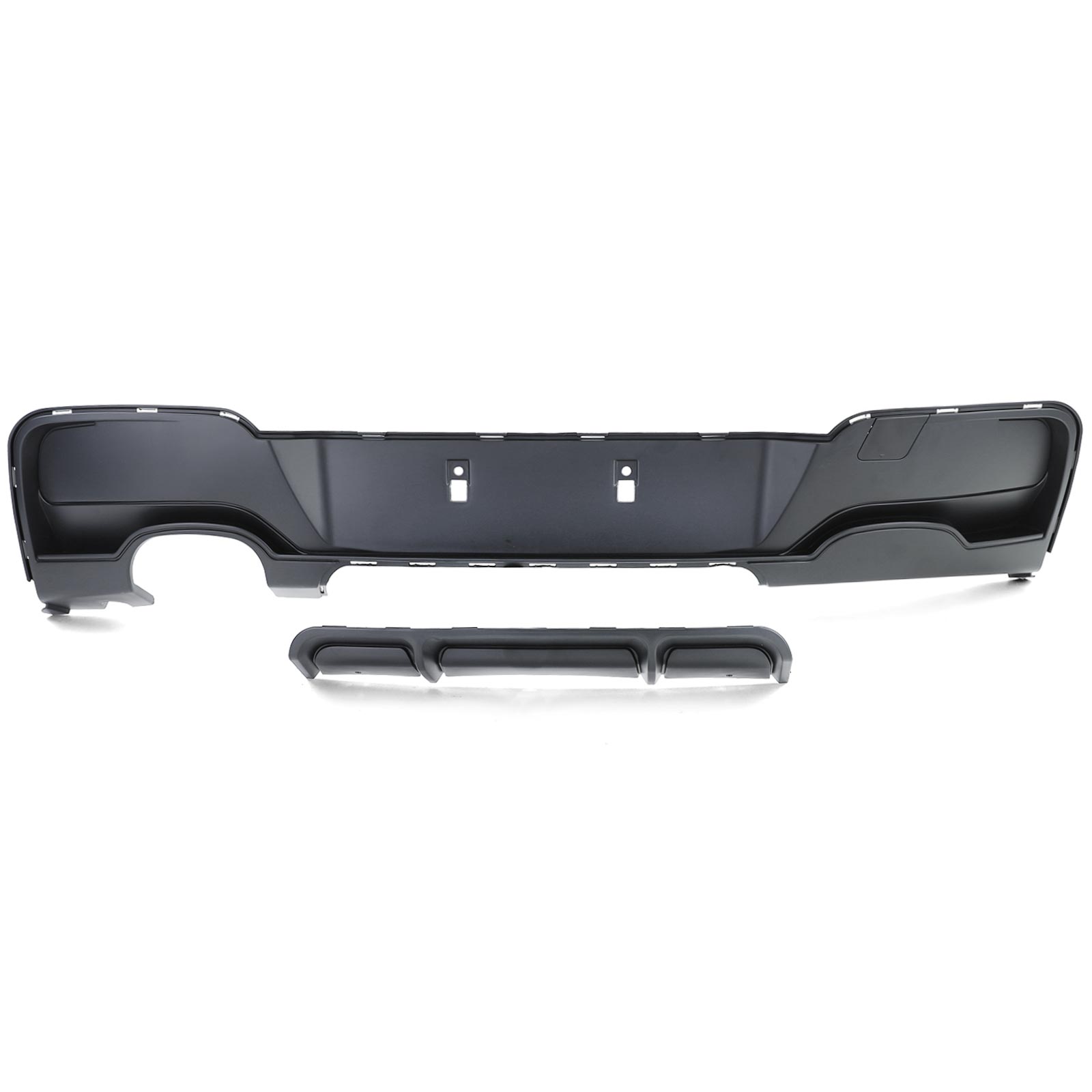 Diffuser BMW 1 Serie F20 F21 11-15 Mat Zwart