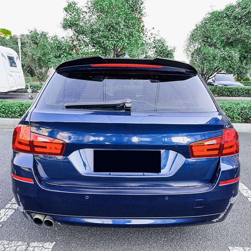 Dakspoiler  BMW 5-Serie F11 Touring 2010-2016 (ABS Glanzend zwart)