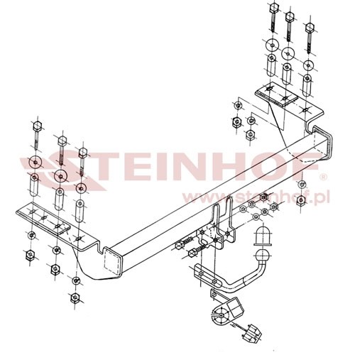 Trekhaak Opel Astra III (H) 3/5D 03/2004-2014