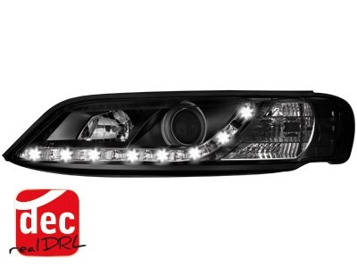 Headlights Opel Vectra B 99-02 Devil Eyes Dlite LED Black
