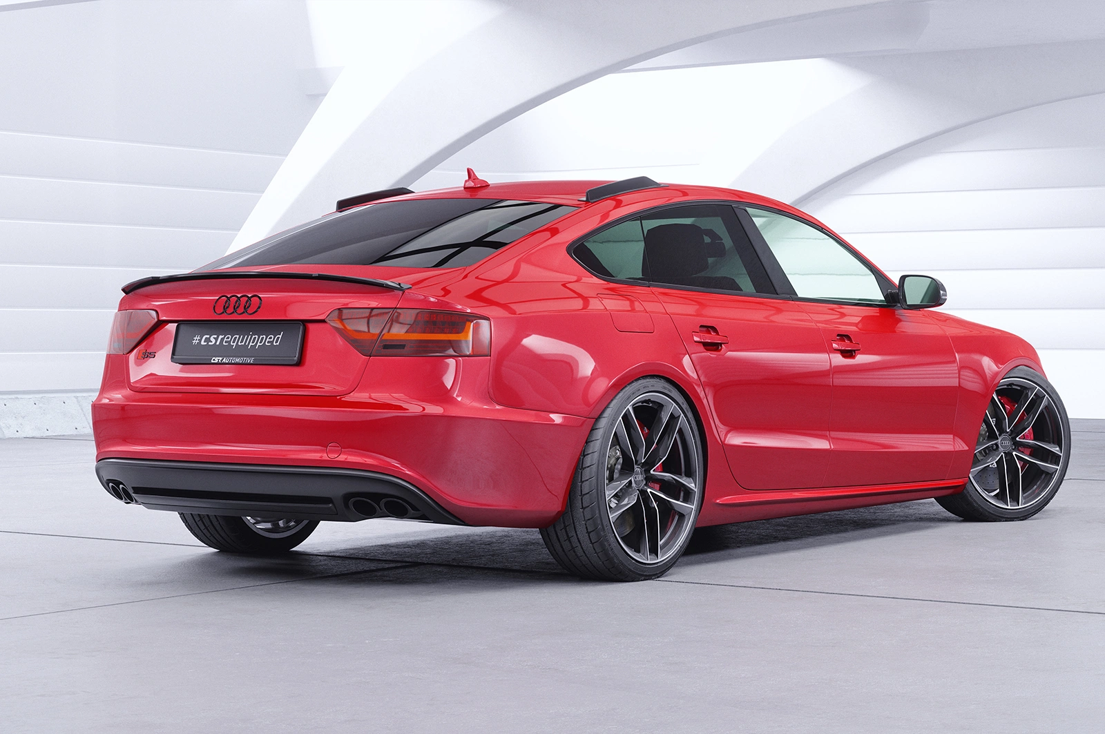 Achterspoiler Audi A5 / S5 8T Sportback (2009–2016) Glans Zwart – CSR Automotive