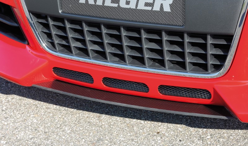 Spoilerzwaard Carbon voor Spoilerlip met/zonder 3 extra air-inta