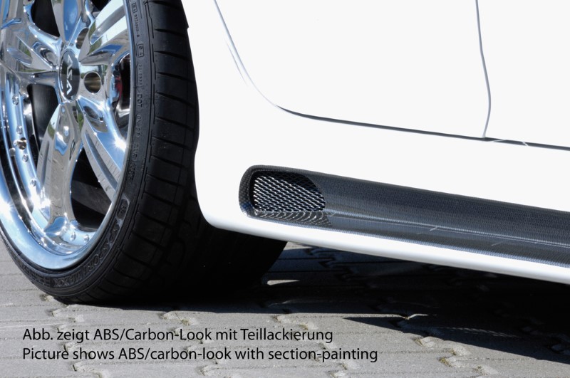 Zijskirts VW Golf V gti alle 5 deurs modellen Rieger met