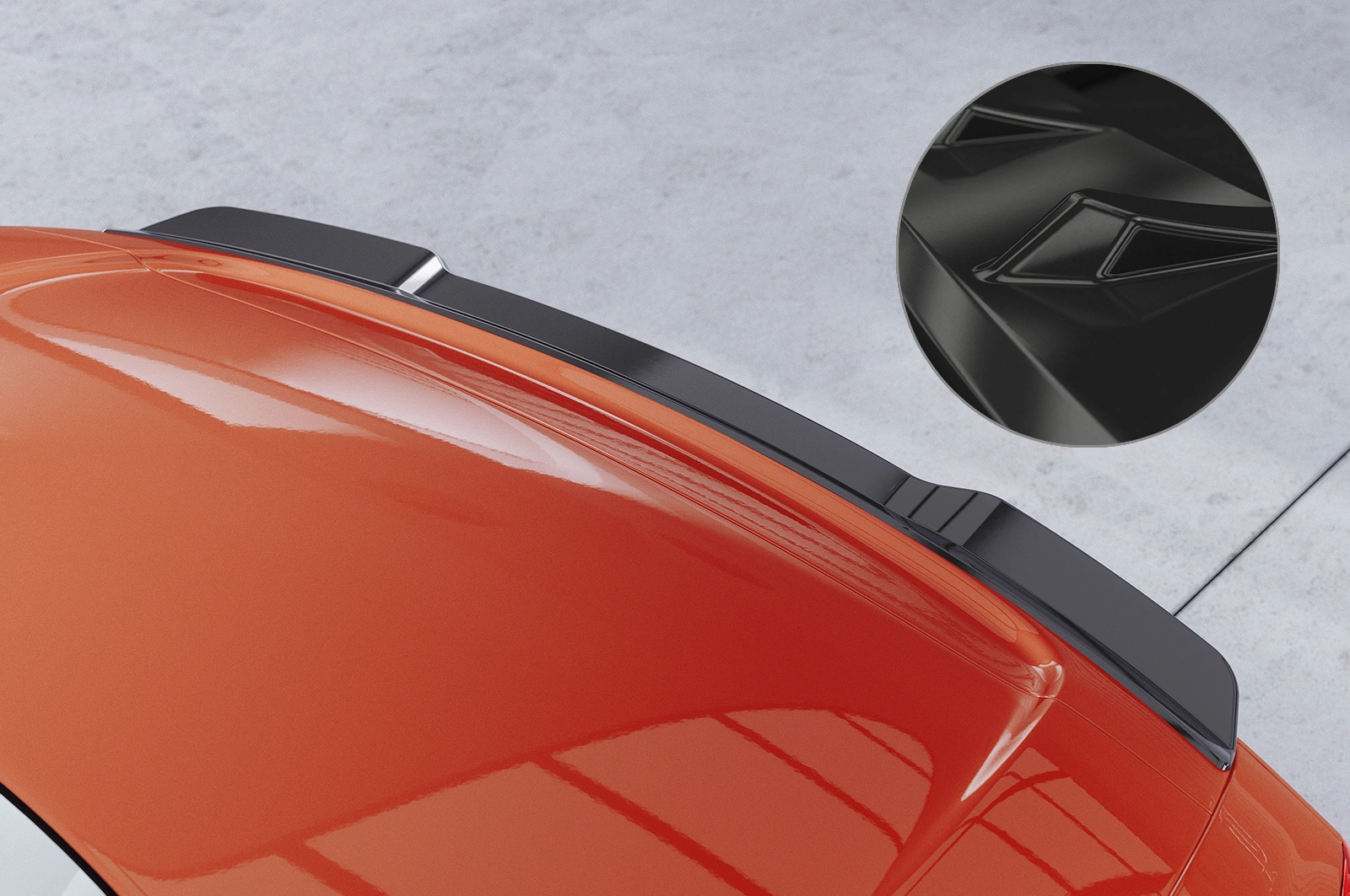 Achterspoiler Peugeot RCZ glans zwart 2012–2015