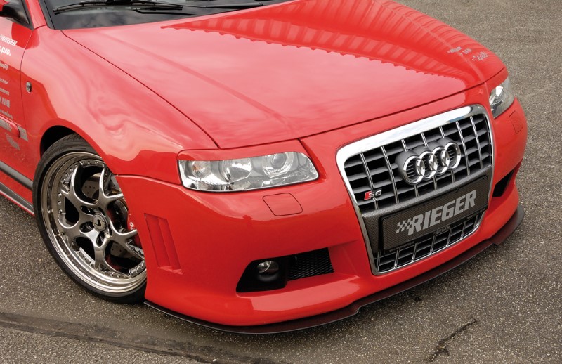 Spoilerzwaard voor Voorbumper Audi S3 ABS Rieger