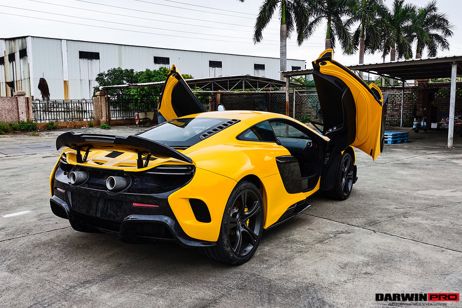 McLaren 650S MP4 12C Full 675LT Style Autoclave Carbon Fiber Achter Body Kit 2011-2017