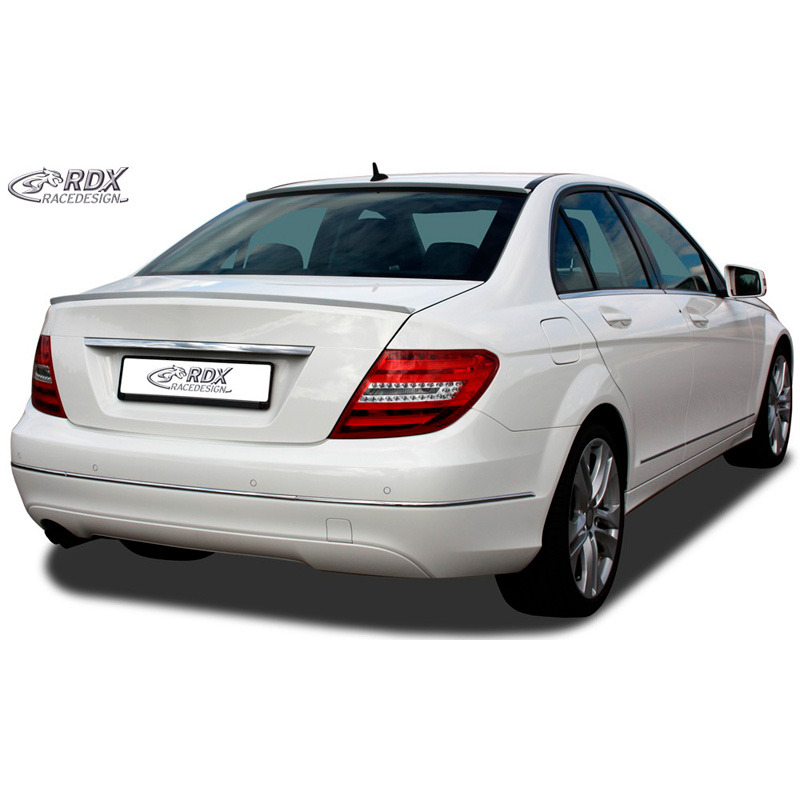 Dakspoilerlip  Mercedes C-Klasse W204 Sedan (ABS)