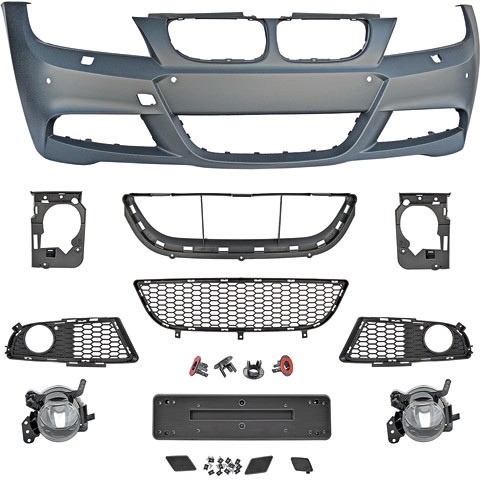 Design VoorBumper BMW E90 08-11 M-Look PDC