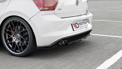Diffuser VW Polo 6 GTI Mk6 Glans Zwart