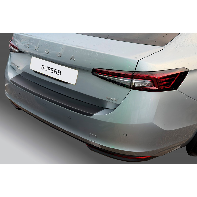 RGM ABS Achterbumper beschermlijst  Skoda Superb IV 2024- Zwart