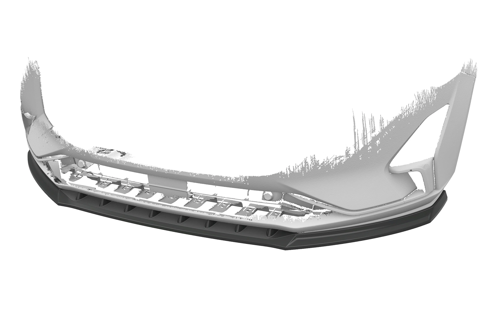Voorspoiler Ford Focus MK4 Turnier 2018-2021 Glans Zwart – CSR