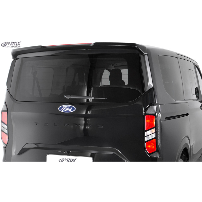 RDX Racedesign Dakspoiler  Ford Transit Custom / Tourneo Custom 2023- & Volkswagen Transporter / Caravelle T7 2024- (met achterklep) (PUR-IHS)
