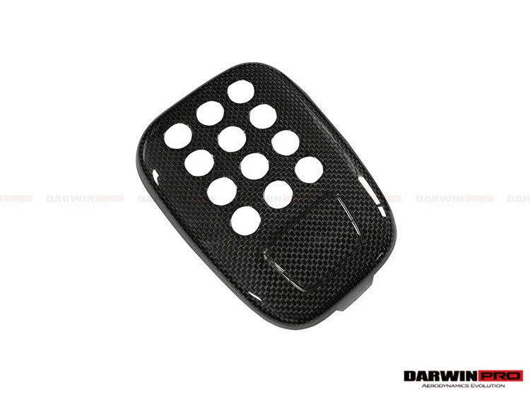 Ferrari 488 GTB/Spyder Dry Carbon Fiber Rear Rain Light Cover 2015-2019