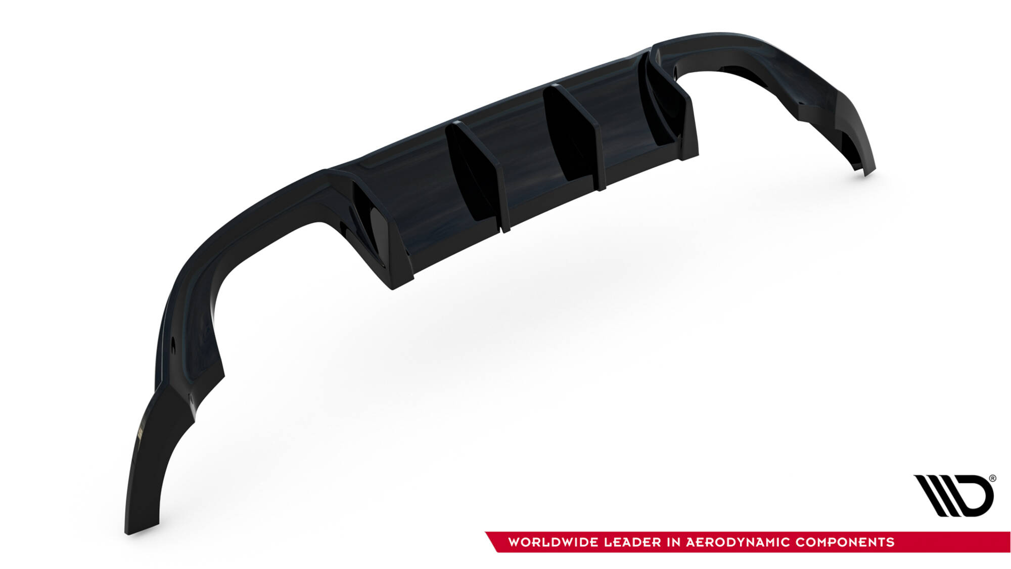 Bodykit V.1 Volkswagen Golf R Hatchback MK7 Facelift Maxton Glanzend zwart