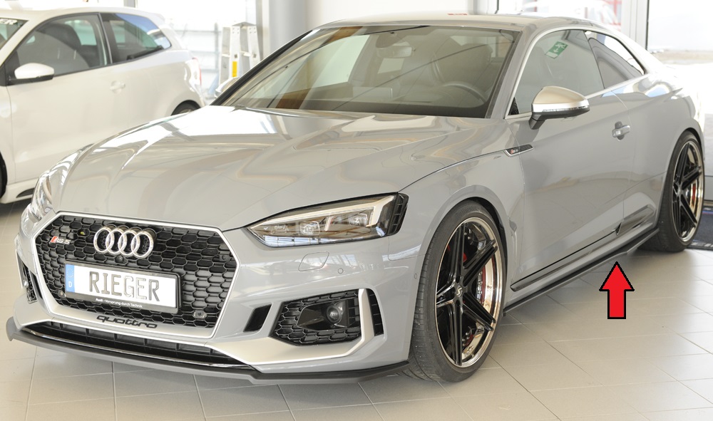 Rieger Spoilerlip Audi A1 8X 2010-