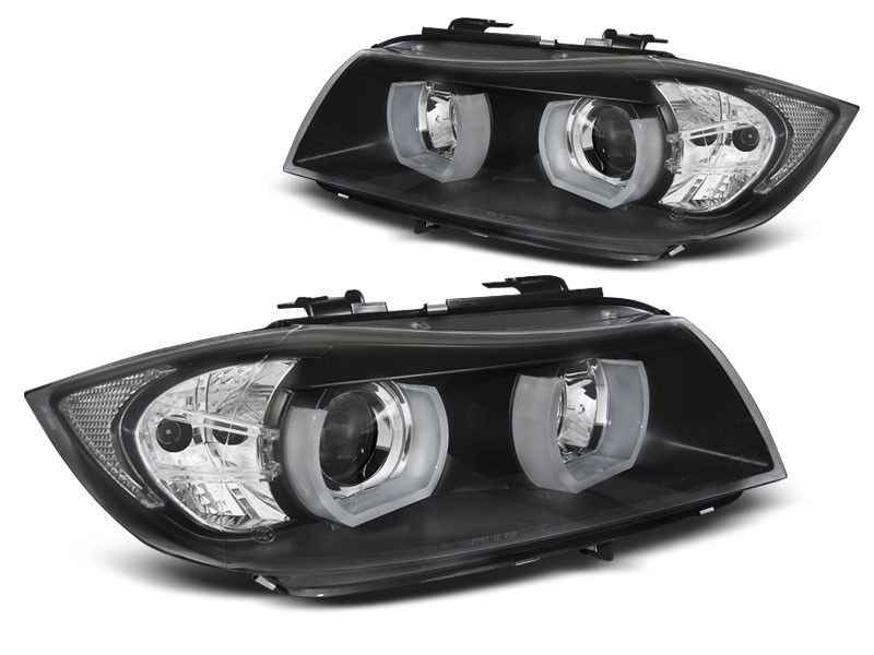 Faros BMW E90/E91 Angel Eyes Ice CCFL