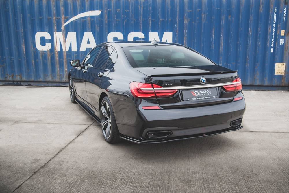 Spoiler BMW 7-Serie G11 M Pakket Maxton Glans Zwart